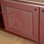 Glass Sideboard Upholstered in Burgundy Vilpelle from Umberto Mascagni, Italy, 1900s For Sale - Image 7 of 18