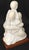 Mid-Century Modern Carved Marble Sculpture on Walnut Base For Sale - Image 4 of 14