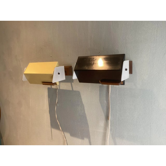 Dutch Wall Lights, 1960s, Set of 2 For Sale - Image 6 of 8