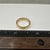 Designer Tiffany 1837 Band Ring 18kt Yellow Gold Size 6.5 For Sale In New York - Image 6 of 6