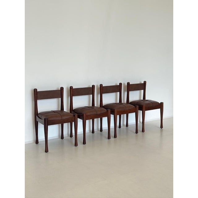 Model 620 Chairs by Silvio Coppola for Bernini, 1960s, Set of 4 For Sale - Image 11 of 18