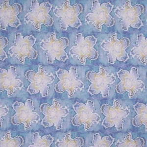 Alastair Orchid Print on Cotton/Linen Blend Fabric