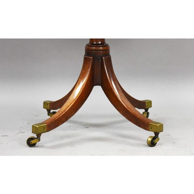 Regency Mahogany Card Table, 1810 For Sale - Image 10 of 12