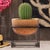 Contemporary Bronze Euler Wide Mouth Vase with Black Iron Stand- Short For Sale - Image 3 of 11