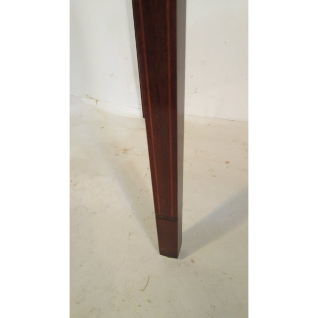 1900s Traditional Irving and Casson Mahogany Card Table For Sale In Portland, ME - Image 6 of 11