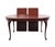 Bassett Furniture Solid Cherry Traditional Queen Anne Style 100" Oval Dining Table For Sale In Kansas City - Image 6 of 11