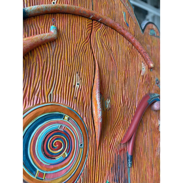 Orange Tommy Simpson Cabinet For Sale - Image 8 of 17