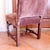 Continental Baroque Walnut Stretcher Base Dining Chairs-Set of Six For Sale - Image 6 of 12