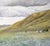"Spring Hills" Mid Century Modern Farmhouse Landscape in Acrylic on Masonite Expansive landscape by notable California...