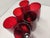 This lovely vintage set of 6 Anchor Hocking Roly Poly Royal Ruby make a lovely holiday table setting for the holidays....