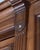French Solid Walnut Bookcase with Carved Columns, Late 19th Century For Sale - Image 14 of 16