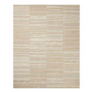 Amber Lewis x Loloi Rocky Natural / Sand 3'-6" x 5'-6" Accent Rug For Sale
