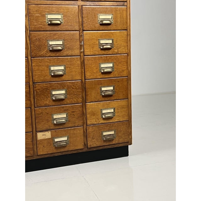 Large Vintage Pharmacy Chest of Drawers, 1960s For Sale - Image 4 of 14