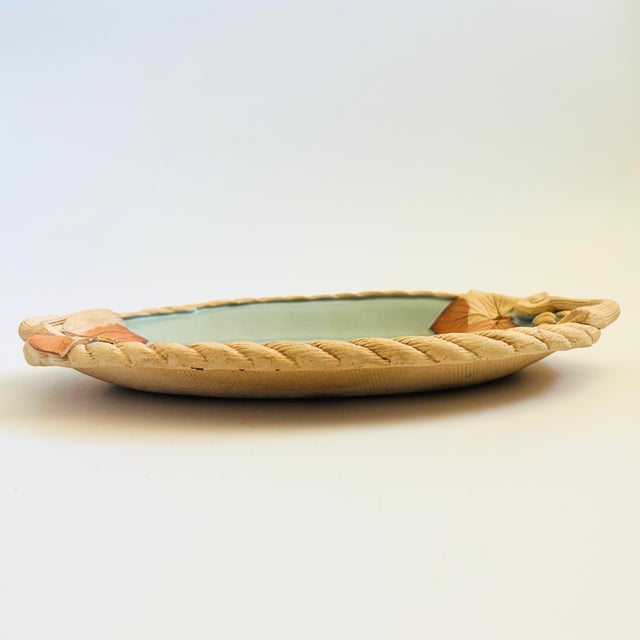 Art Nouveau Brigitte Haag Art Pottery Tray For Sale - Image 3 of 11