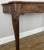 Wood Antique French Louis Oak Wall Mirror and Console Table, Set of 2 For Sale - Image 7 of 18