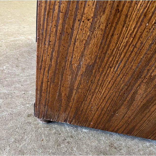 Wood Late 20th Century Hickory Manufacturing Three Drawer Chest For Sale - Image 7 of 12