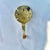 Solid brass hook in the form of a sand dollar. In good condition. **free shipping saves you $ in extra fees!