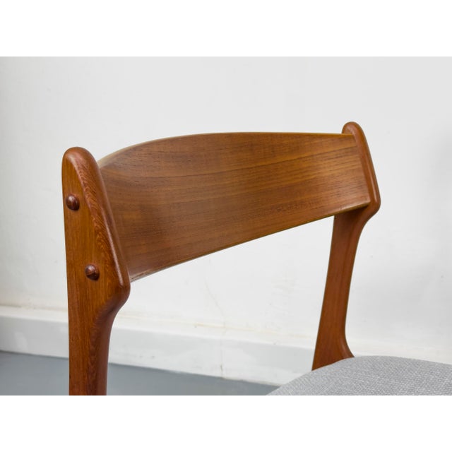 Danish Teak Dining Chairs by Erik Buch for Od Møbler, 1960s, Set of 4 For Sale - Image 4 of 18