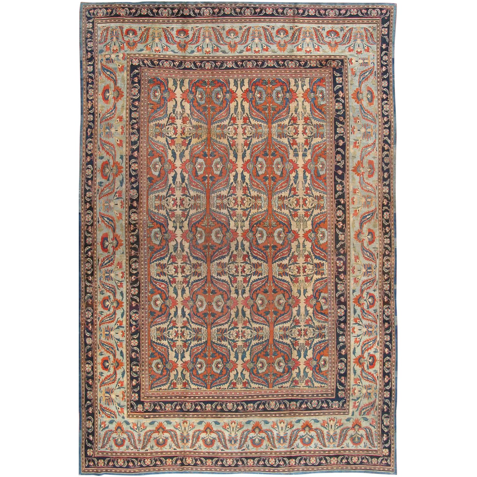21st Century Pasargad Dorokhsh Lamb S Wool Area Rug 12 6 X 18 3 Chairish