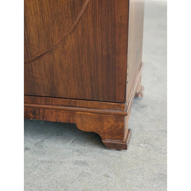 Wood 1940s Reworked Art Deco Gentleman’s Chest For Sale - Image 7 of 15