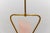 Mid-Century Modern Pendant Lamp in Glass and Brass, 1950s For Sale - Image 12 of 15