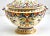 Hand-Painted Faience Tureen from Rouen, 1900s For Sale - Image 3 of 8