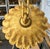 Hollywood Regency Italian Floral Tole Painted Lantern / Chandelier - 3 Lights For Sale In Atlanta - Image 6 of 7