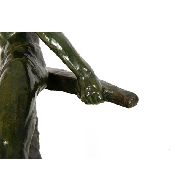 French Art Deco Bronze Sculpture “The Lock” by Pierre Le Faguays Ca. 1930 For Sale - Image 16 of 18