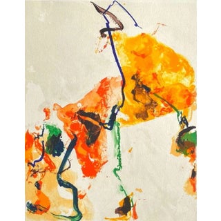 1989 "Imaginary World" Lithograph by Kim en Joong For Sale