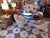 Mid-Century Modern Table & Chairs. Black and White. Vintage McM. For Sale - Image 4 of 5