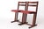 Casala Mid-Century German Dining Chairs with Beechwood Frame & Cherry Red Upholstery from Casala, 1960s, Set of 2 For Sale - Image 4 of 10