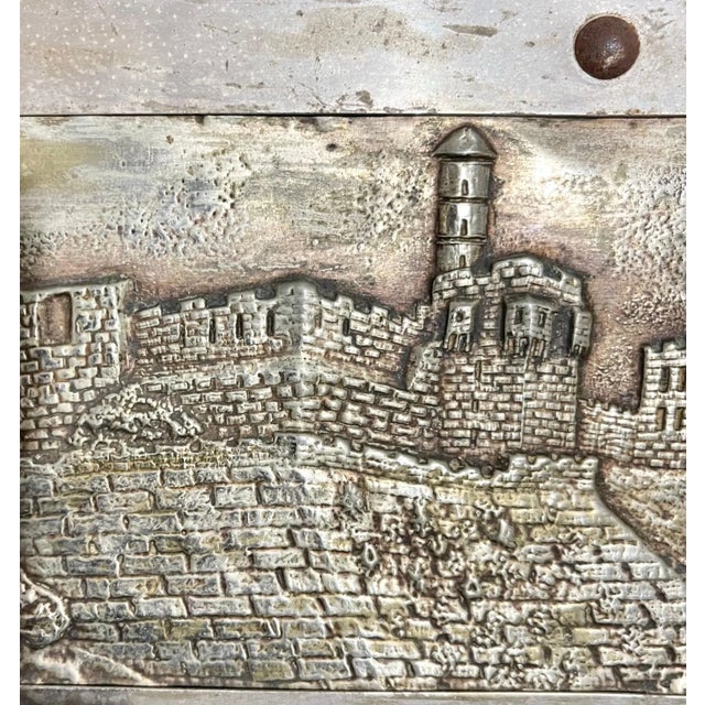 Vintage Jerusalem Sculpture Wall Plaque Palestine Israeli Bezalel School, 1930's For Sale In Miami - Image 6 of 11