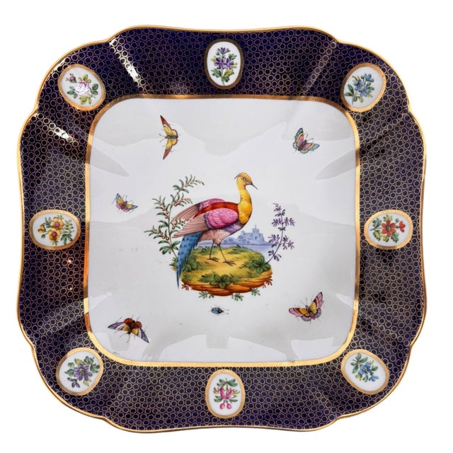 Early 20th Century Gilded Grandeur: Copeland Spode "Exotic Bird" Plates From Thomas Goode & Co., London - Set of 4 For Sale In Austin - Image 6 of 13
