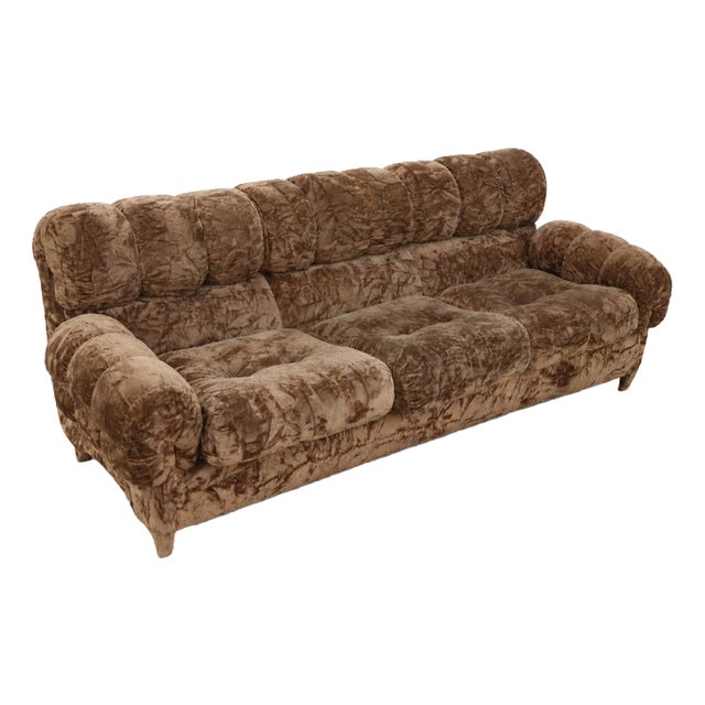 Italian Sculptural Sofa, 1970s For Sale