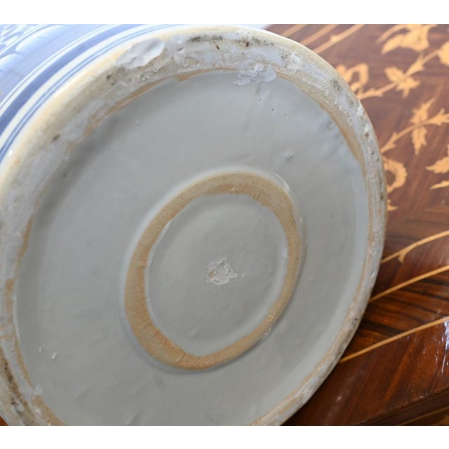 Chinese Ming Porcelain Urn or Umbrella Stand, 1930s For Sale - Image 6 of 7