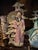 Alexander Blazys Pair Of Asian Ceramic Statues Authentic And Gorgeous