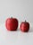 Red Vintage Wicker Apple Shaped Baskets Pair For Sale - Image 8 of 8