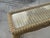 Vintage Sculptural Rattan Console Table With Glass Top For Sale - Image 10 of 13