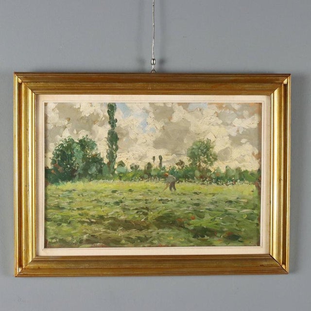 D. Korompai, Painting Duilio Corrupted, Oil on Carboard For Sale - Image 10 of 10