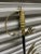 Campaign Italian Gilt Wood & Tole Sword Candle Wall Sconces a Pair For Sale - Image 3 of 8