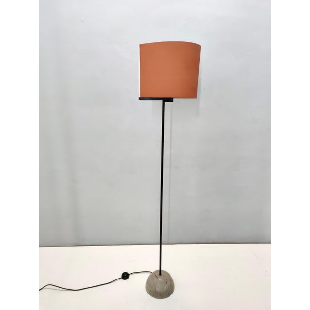 1980s Modernist Abate Floor Lamp attributed to Afra and Tobia Scarpa for Ibis, Italy, 1970s For Sale - Image 5 of 17