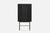 Black oak array highboard 80 by says who materials: oak, metal dimensions: d 44 x w 80 x h 160 cm also available in...