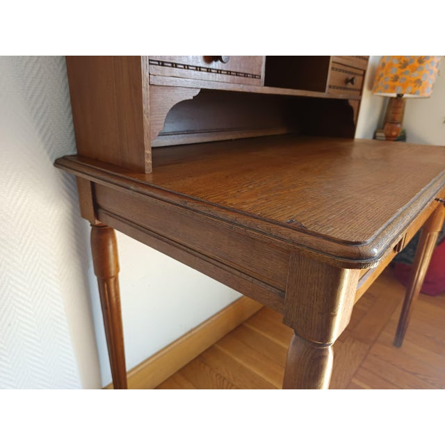 Art Deco Tiered Desk, 1940s For Sale - Image 14 of 17