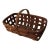Antique Split Oak Basket With Handle For Sale