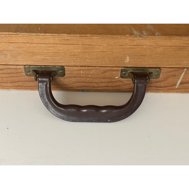 Industrial Vintage Artist Painters Box For Sale - Image 3 of 5