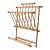 Antique Stick and Ball Wall Hanging Magazine Rack For Sale