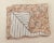 Vintage French Boutis Quilt, Pastel Floral Toile & Stripe, Queen Size For Sale - Image 11 of 12
