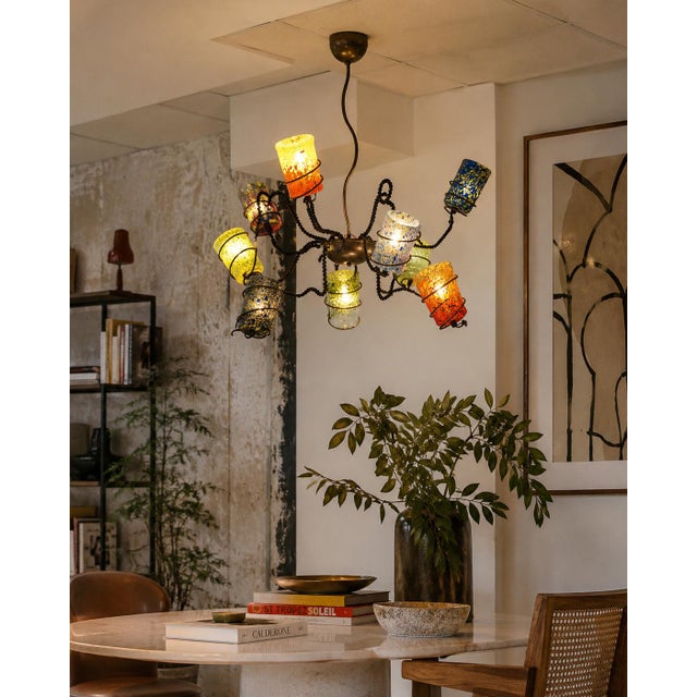 1990s Gotodario/9 Ceiling Lamp by Barovier & Toso, Murano, 1990s For Sale - Image 5 of 7