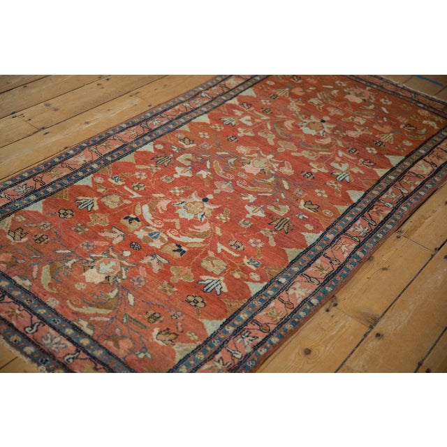 Red Vintage Lilihan Rug - 3'4" X 6'4" For Sale - Image 8 of 12