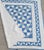 Folk Art Blue/White Contained Eight Point Star For Sale - Image 3 of 8
